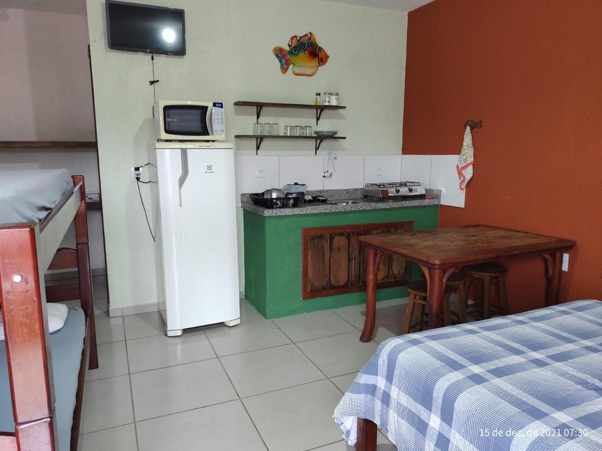 Kitnet Do Pescador 3 Apartment Имбитуба Екстериор снимка